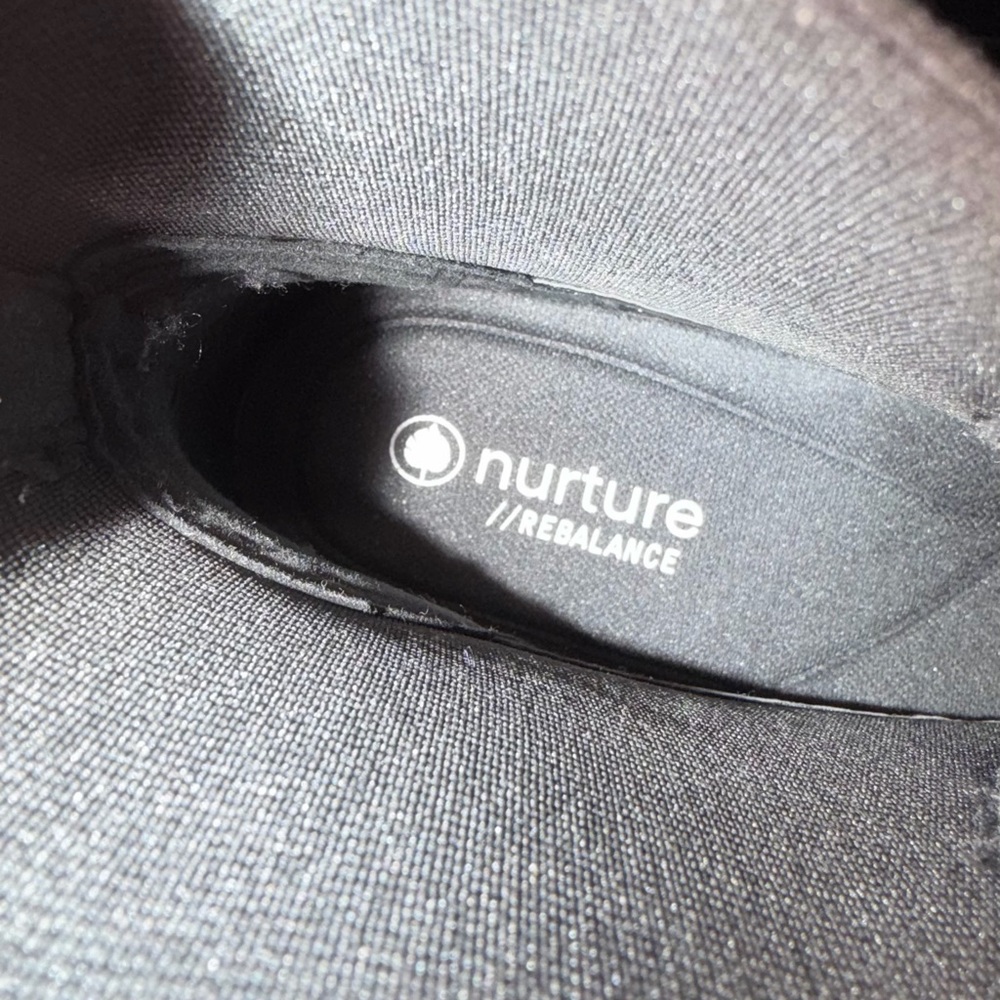 Nurture Rebalance Black Suede High-Top Sneakers - Picture 12 of 15